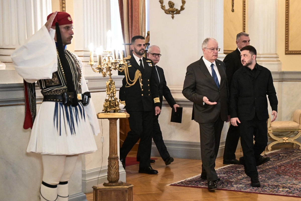 Zelenskyy à Athènes