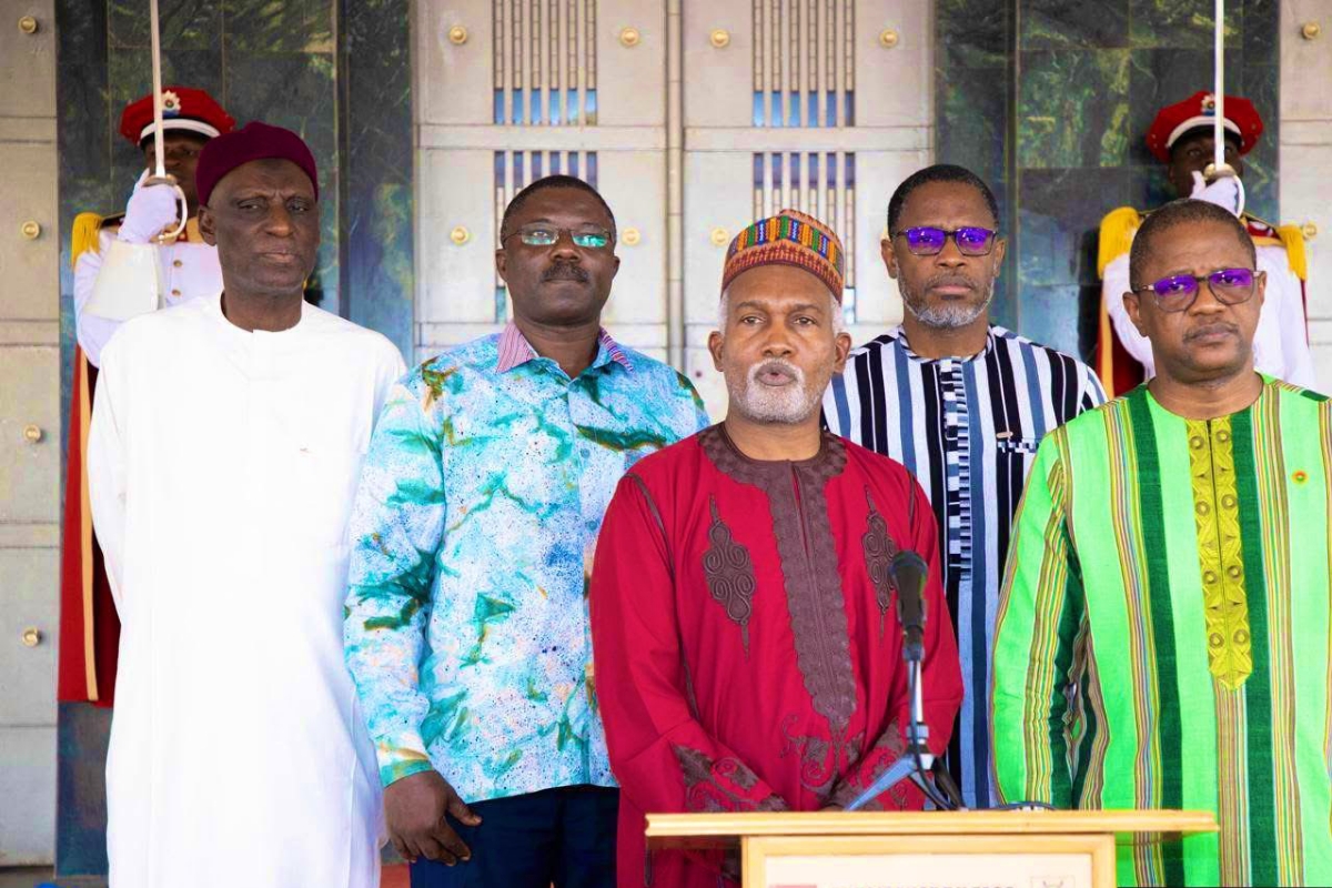 Délégation nigeriane au Burkina 