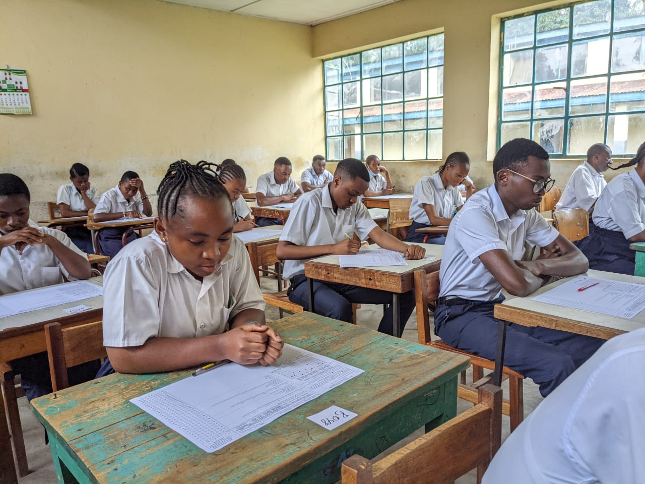 Élèves à l’EXETAT