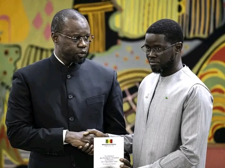 Ousmane sonko et Diomaye faye,  Sénégal.