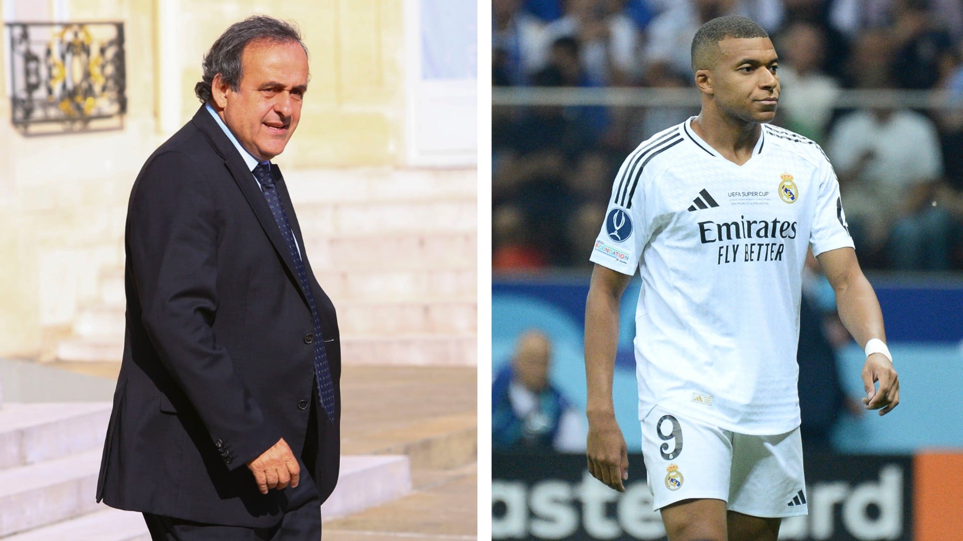 Platine et Mbappe