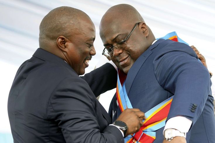 Joseph Kabila et Félix Tshisekedi 