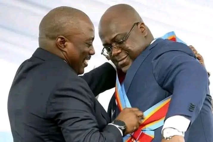 Tshisekedi et kabila présidents congolais