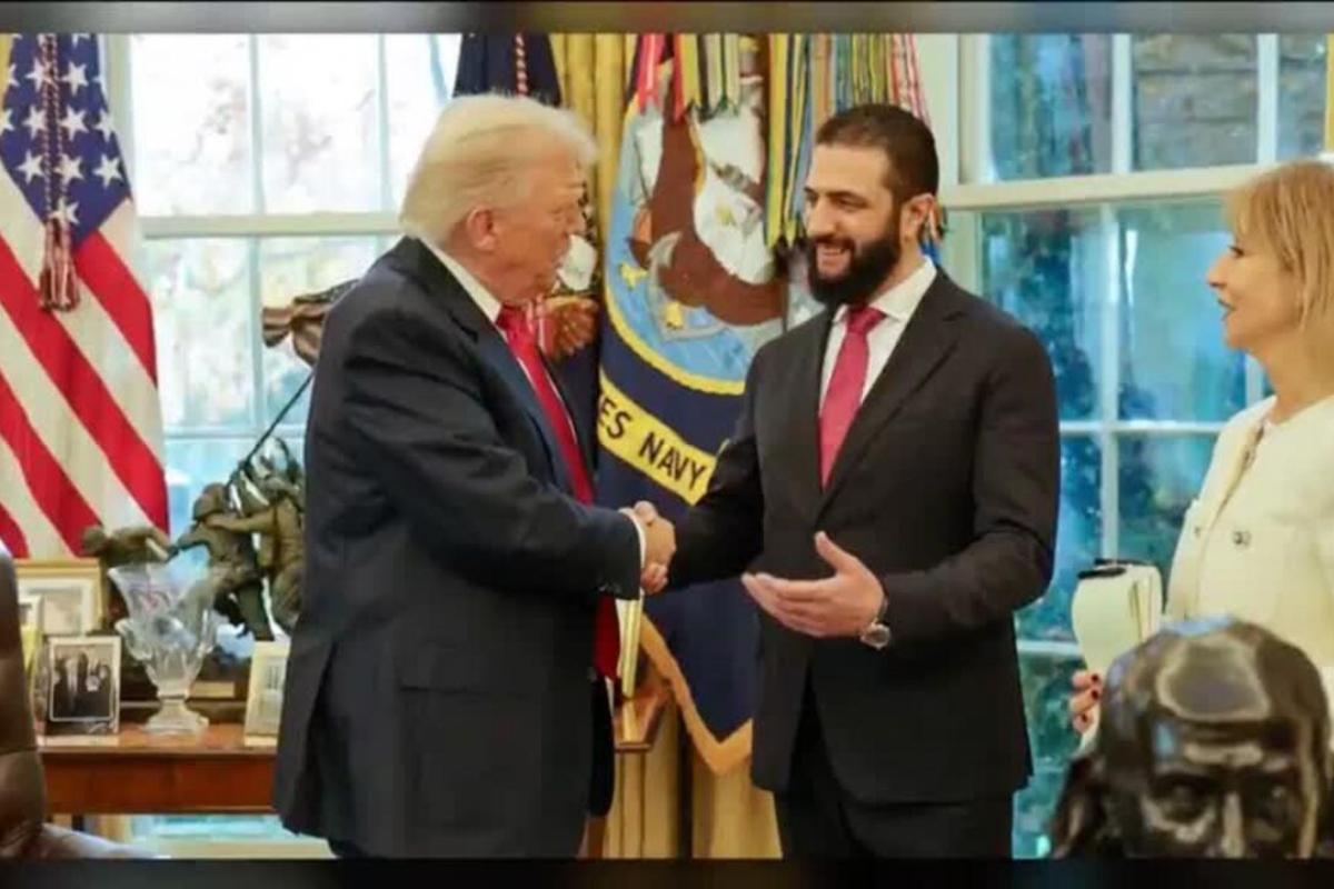 Le président américain et Syrien 