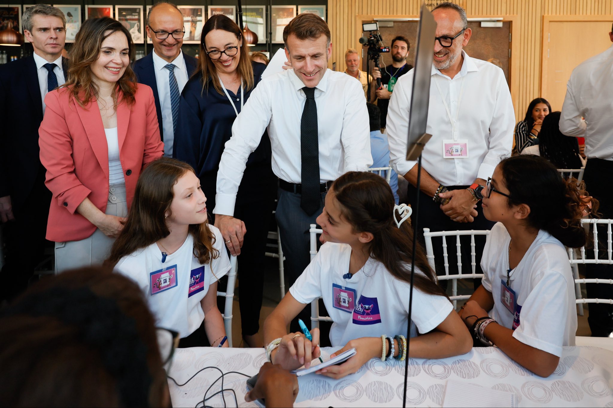 Emmanuel Macron à Maurice